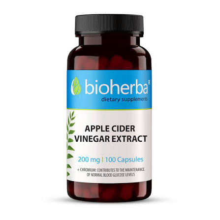 Bioherba Ябълков оцет екстракт 100 к
