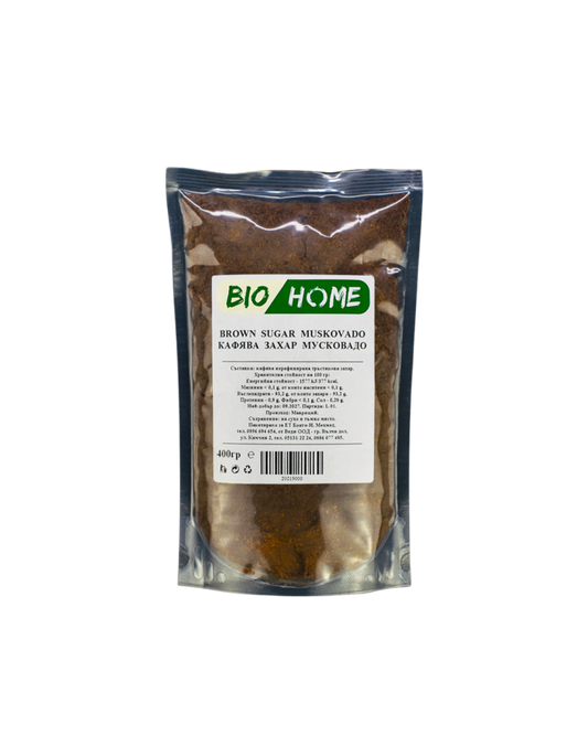 BIO Home Кафява захар мусковадо, 250 г
