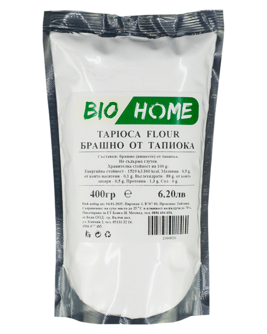 BIO HOME Брашно тапиока (нишесте) 400 гр