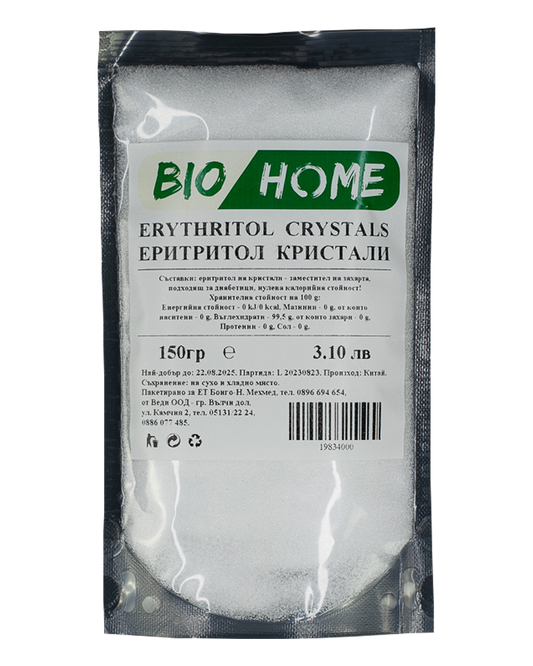 Bio Home Еритритол Кристали 150 ГР