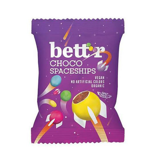 Bett'r Био цветни дражета с шоколад 70 гр