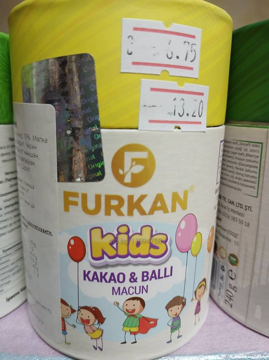 Furkan Паста от какао и мед за деца 240 гр