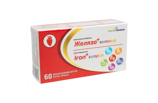 Фито фарма желязо+комплекс 60 к
