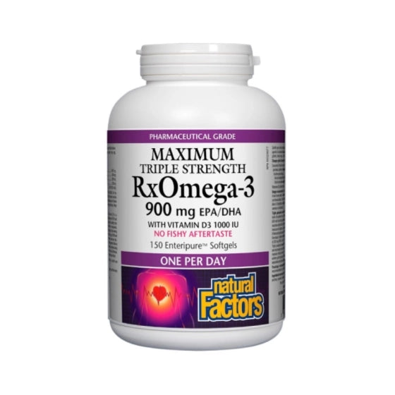 Natural Factor Омега 3 тройна концентрация 30 к