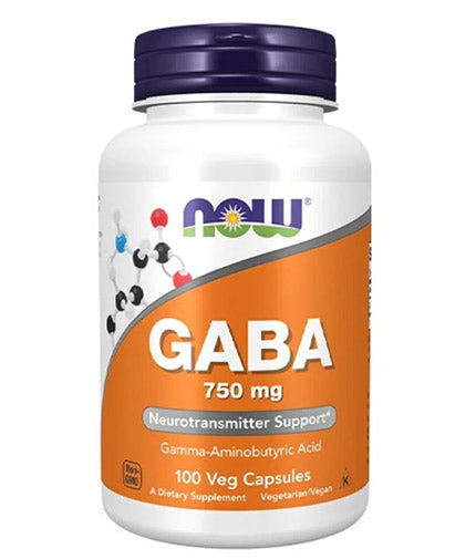 Now Foods Габа 750 мг 100 к