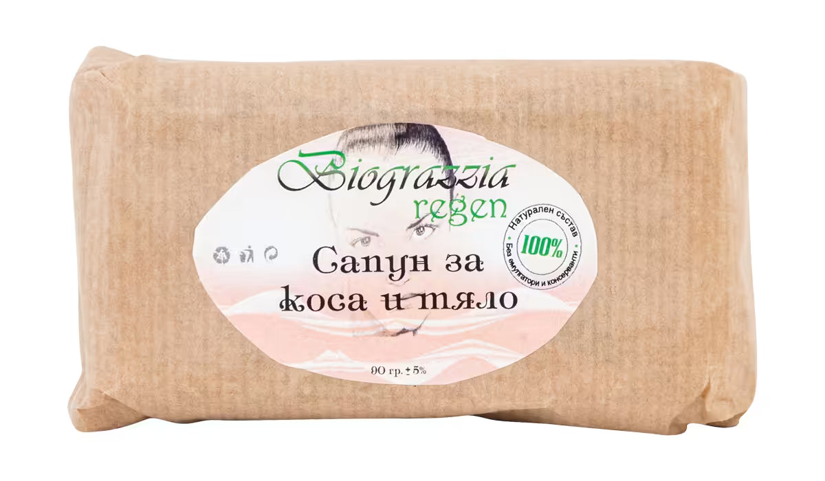 Грация сапун за коса и тяло, 90 г