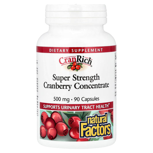 Natural Factor Червена боровинка 500 мг 90 к