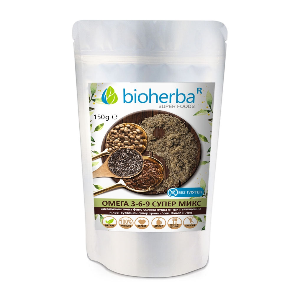 Bioherba Омега 3-6-9 супер микс 150 гр