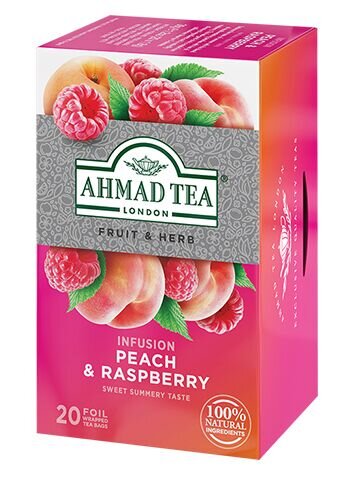 Ахмад чай малина и праскова