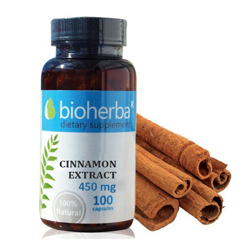 Bioherba Канела екстракт 100 к/450 мг