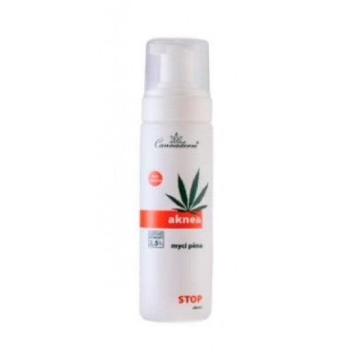 CannaDerm Акнеа пяна за почист. 180 мл