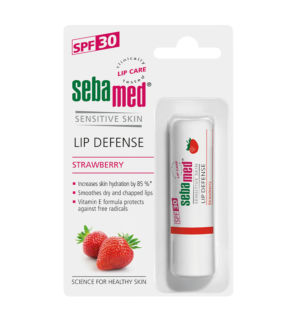 sebamed Балсам за устни с ягода 4.8 г