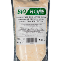 Bio Home Брашно Червена Леща 250 ГР