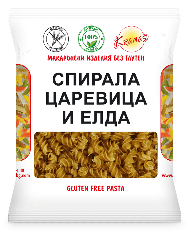 П Към З Макарони Спирала Царевица Елда