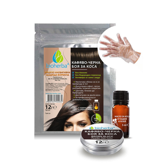 Bioherba Боя коса кафяво-черна 12 гр