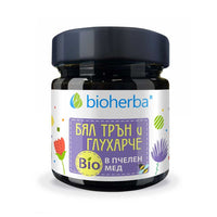 Bioherba Пчелен мед бял трън глухарче 280 гр