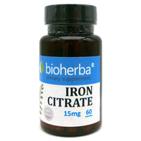 Bioherba Желязо цитрат 15 мг 60 к