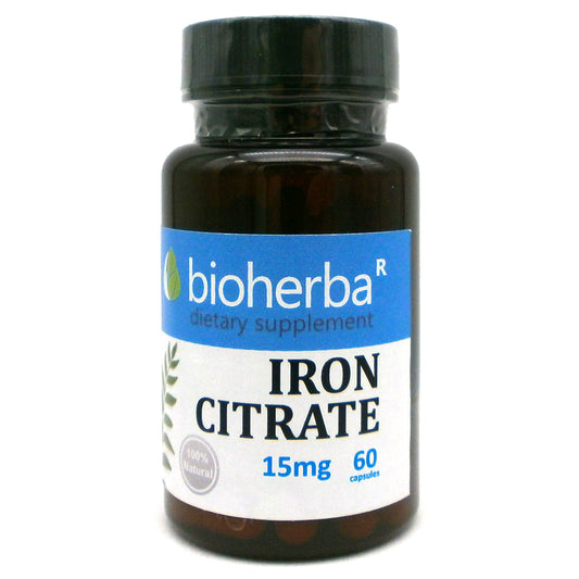 Bioherba Желязо цитрат 15 мг 60 к