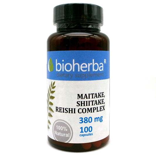 Bioherba Майтаке шийтаке рейши-комплекс 100 к/380 мг