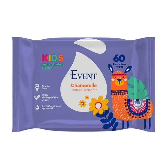 EVENT WC Кърпи лайка KIDS 60 бр.
