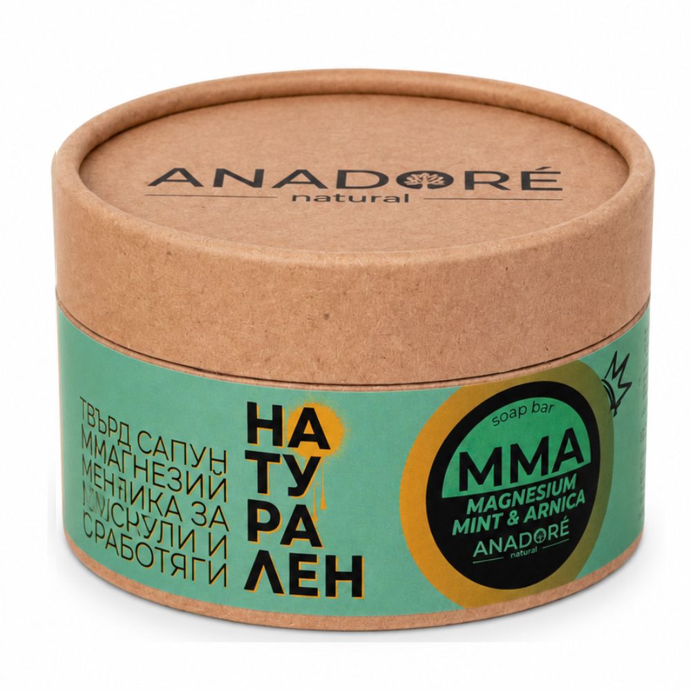 Anadore Natual Спортен бар за тяло с магнезий мента арника