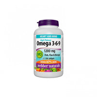 Webber Naturals Омега 3-6-9 1200 мг 150 к