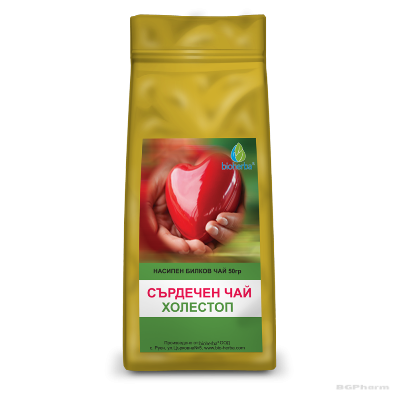 Bioherba Чай холестоп сърце 120 гр