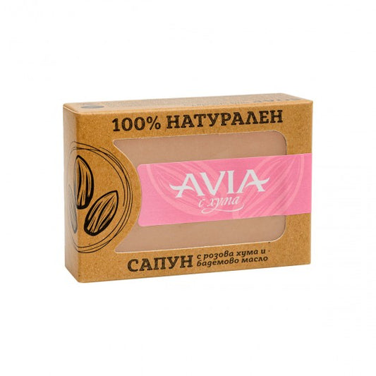 Авиа сапун розова хума и бадем 110 гр